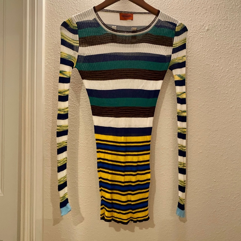 Missoni Striped Long Sleeve Top